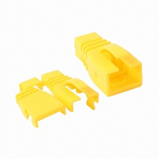 RJ45 kištuko gaubtelis LK-US067 (geltonas, Cat5e/Cat6) RJ45 kištuko gaubtelis LK-US067 (geltonas, Cat5e/Cat6)