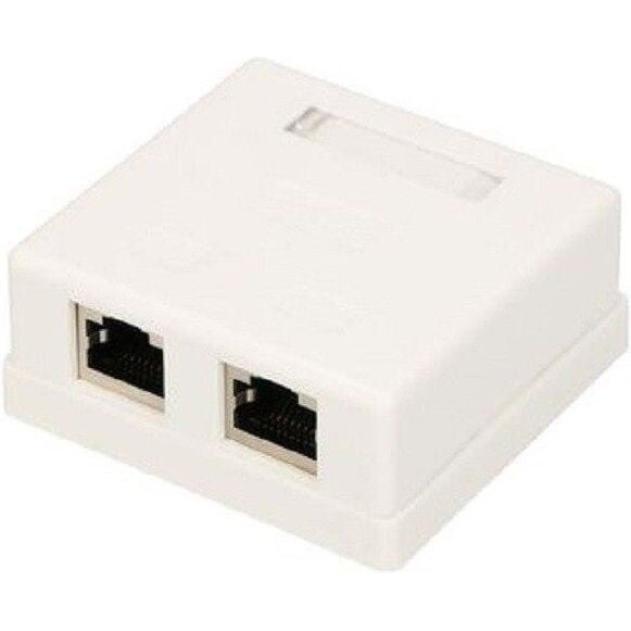 RJ45 lizdas LK-SB41 (Cat6, STP, dvivietis, virštinkinis) RJ45 lizdas LK-SB41 (Cat6, STP, dvivietis, virštinkinis)