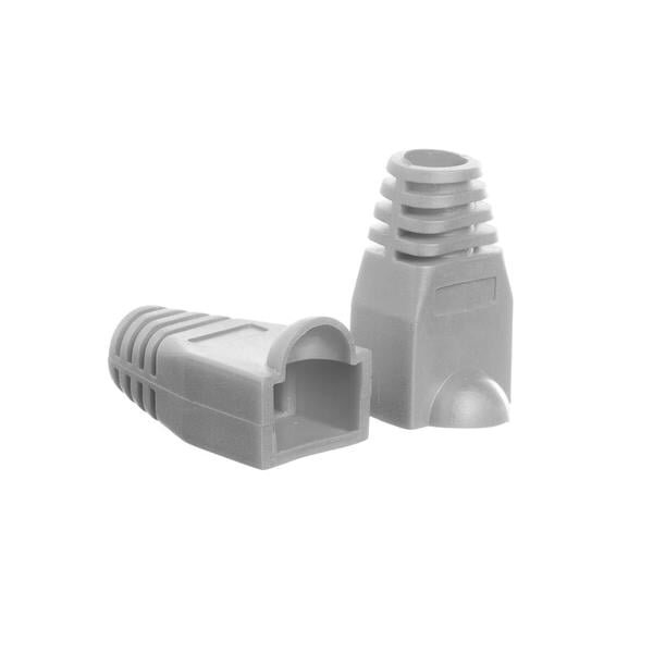 RJ45 kištuko gaubtelis LK-NA-108-GY (pilkas, 6.5mm, B tipas)