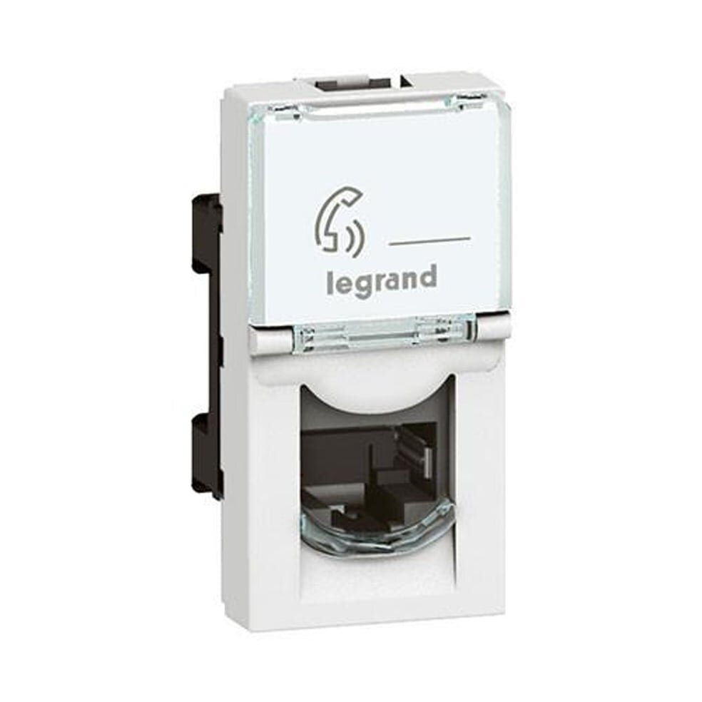 RJ11 lizdas Mosaic Legrand 078730 (white) RJ11 lizdas Mosaic Legrand 078730 (white)