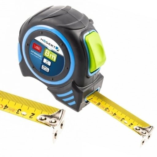 Ruler Hogert HT4M402 (8m x 25mm)
