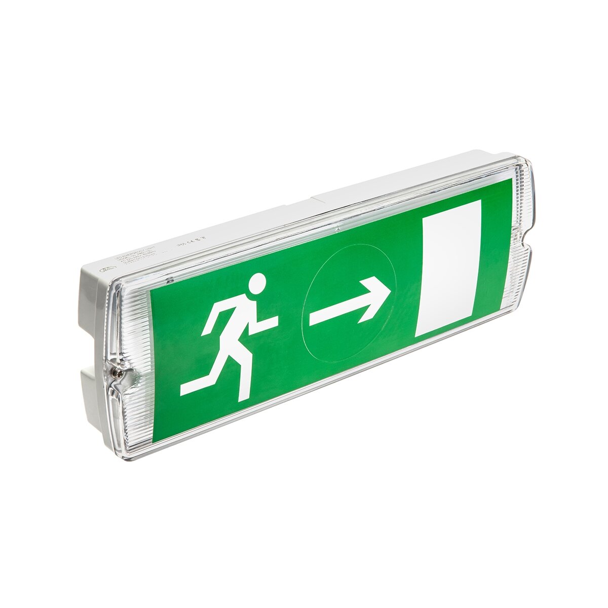 SAHER-1 LED evacuation luminaire lamp (3W, 6400K, IP 65, 350mAh)