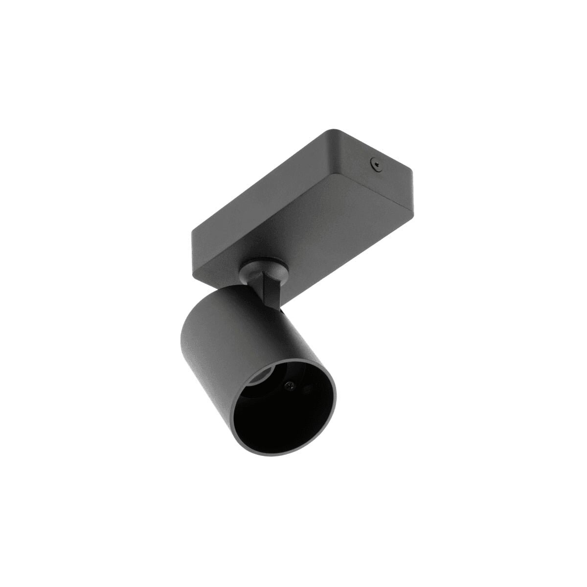 SANTO LED light (round, aluminum, black, 20W, IP20) GTV OS-SAN20WOK1-00