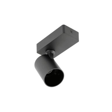 SANTO LED šviestuvas (apvalus, aliuminis, juodas, 20W, IP20) GTV OS-SAN20WOK1-00