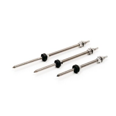 Solar module attracting stud (M10, 25cm)