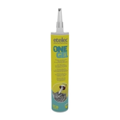 Silikoninis vieno komponento sandarinimo gelis ONEGEL 300 ml (skaidri-mėlyna, behologenų)