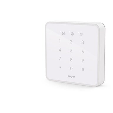 Access terminal with keyboard ROGER MCT82M-W (RACS 5, Mifare, white, outside)