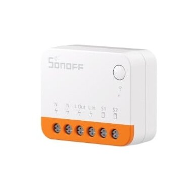 SONOFF Mini R4 išmanusis Wi-Fi jungiklis skirtas valdyti galinius įrenginius