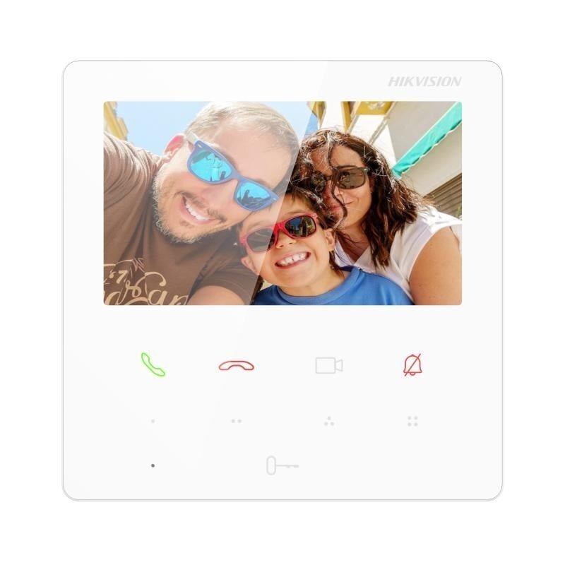 SP telefonspynės monitorius Hikvision DS-KH6110-WE1 (Baltas) SP telefonspynės monitorius Hikvision DS-KH6110-WE1 (Baltas)