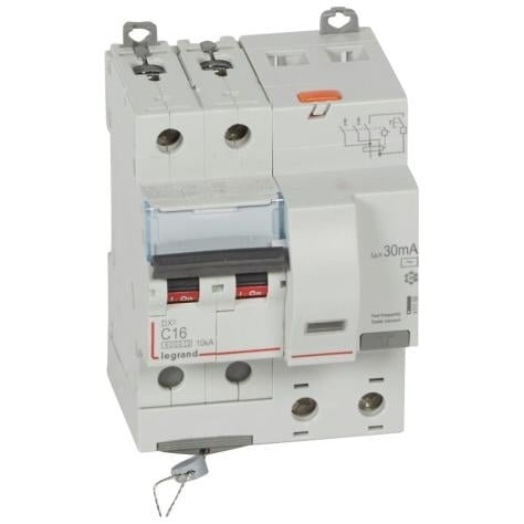 Current drain relay with automatic switch Legrand 411058 (C, 16A, 4P, 30mA, 230V) Current drain relay with automatic switch Legrand 411058 (C, 16A, 4P, 30mA, 230V)