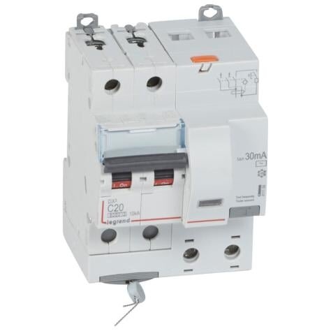 Current drain relay with automatic switch Legrand 411159 (C, 20A, 4P, 30mA, 230V) Current drain relay with automatic switch Legrand 411159 (C, 20A, 4P, 30mA, 230V)