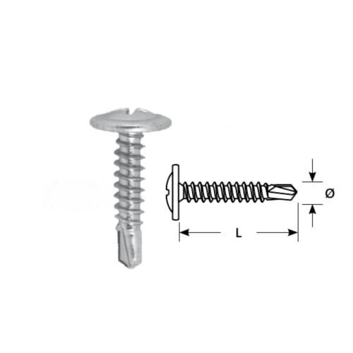 Sraigtas su grąžteliu STARFIX WT 4.2x32/F (33vnt) Sraigtas su grąžteliu STARFIX WT 4.2x32/F (33vnt)