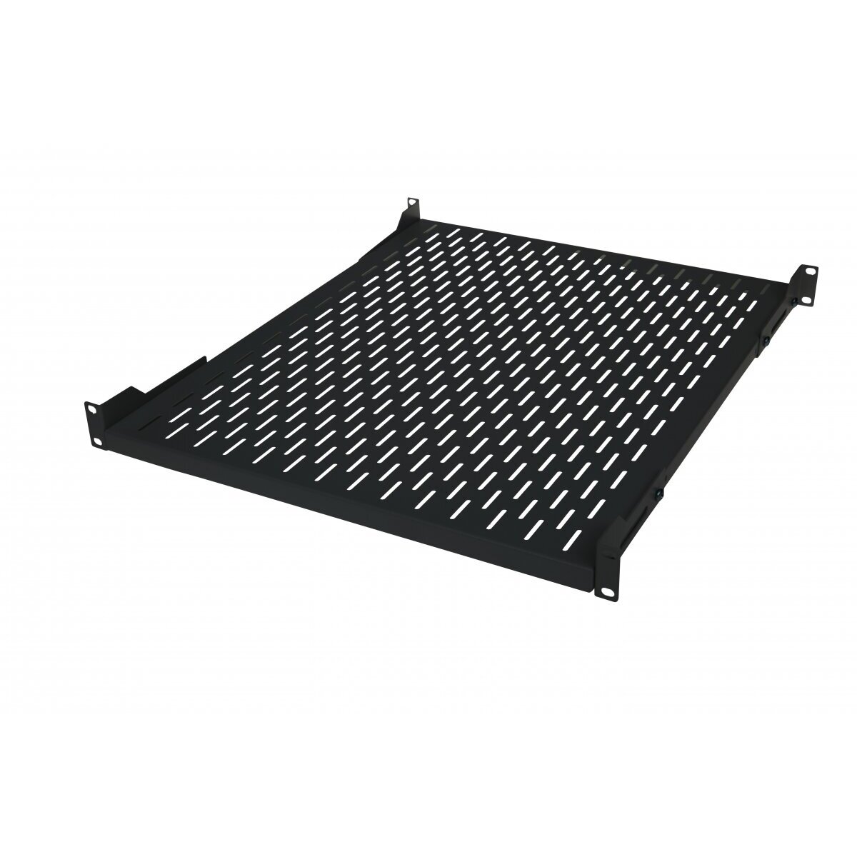 Stacionari lentyna 19" 1U L650 (juoda) Stacionari lentyna 19" 1U L650 (juoda)