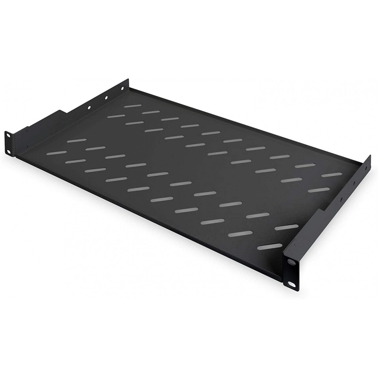 Stacionari lentyna 19" 1U L250 (juoda) Stacionari lentyna 19" 1U L250 (juoda)