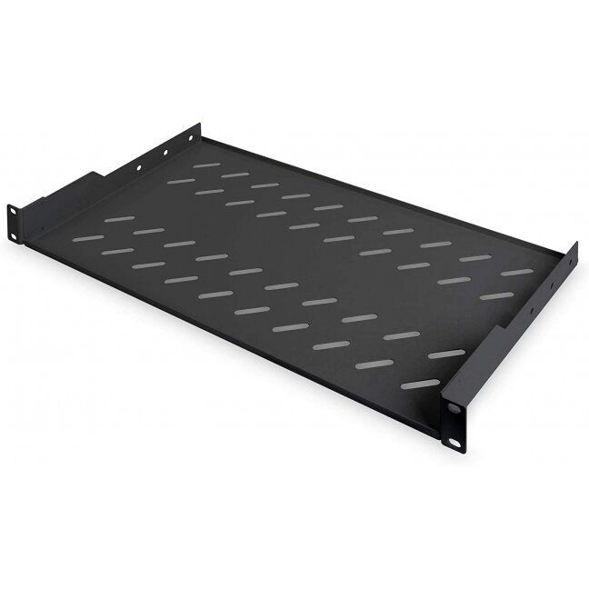 Stacionari lentyna 19" 1U L250 (juoda) Stacionari lentyna 19" 1U L250 (juoda)