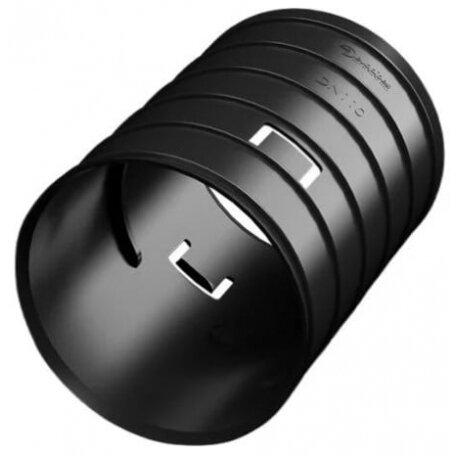 Coupling sleeve D32 for red HDPE corrugated pipe Ecopipe