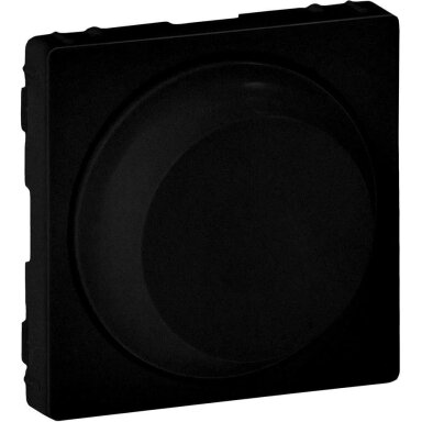 Dimmer cover plate Valena Life Legrand 756882 (black)