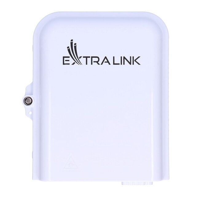 Šviesolaidžio paskirstymo dėžutė Extralink EL-FO-DB-8-WT (8 intarpų) Šviesolaidžio paskirstymo dėžutė Extralink EL-FO-DB-8-WT (8 intarpų)