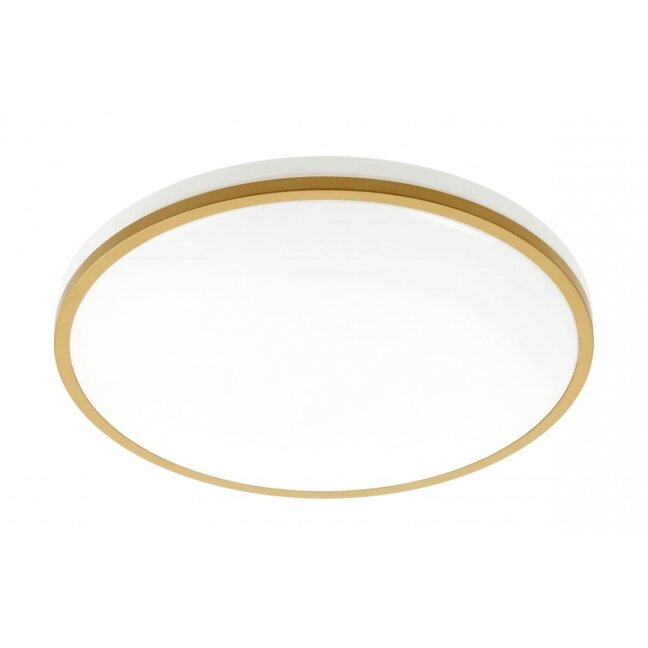Šviestuvas lubinis apvalus auksinis TULA LED (24W, 1680lm, IP44, 4000K) GTV LD-TUL24W-NW-00 Šviestuvas lubinis apvalus auksinis TULA LED (24W, 1680lm, IP44, 4000K) GTV LD-TUL24W-NW-00