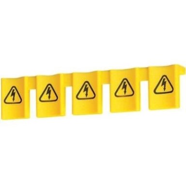 The cover for terminal contacts Hager KZ059 (Yellow)
