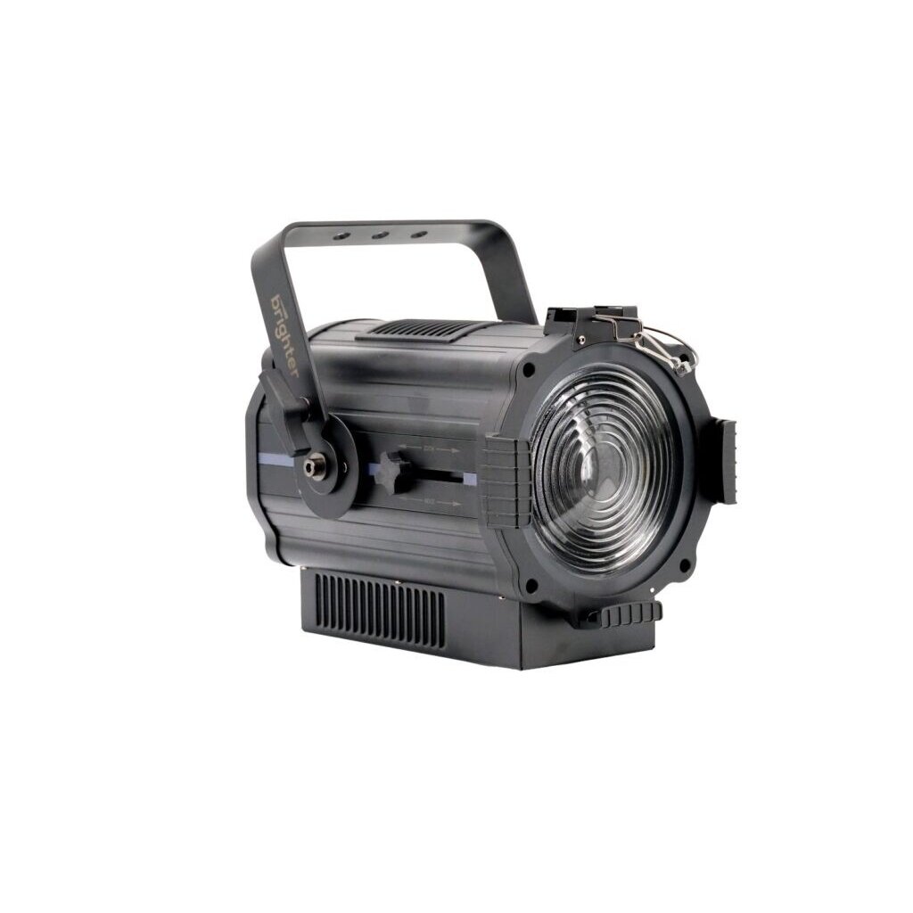 Teatrinis LED prožektorius BRIGHTER FW100 LED (IP20, 100W COB LED, 10 000lm, 425×315×320mm, 5,8kg)