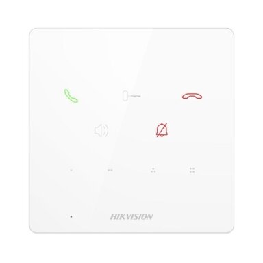 Door lock internal station, without screen, Hikvision DS-KH6000-E1 (WHITE)