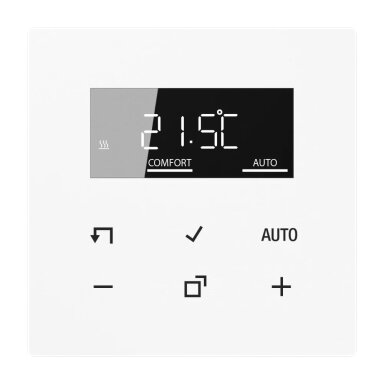 JUNG LS BTLS1791WW thermostat display module with Bluetooth (white)