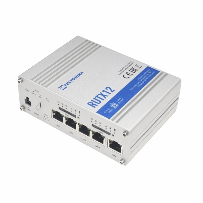 TELTONIKA industrial router LTE RUTX12 TELTONIKA industrial router LTE RUTX12