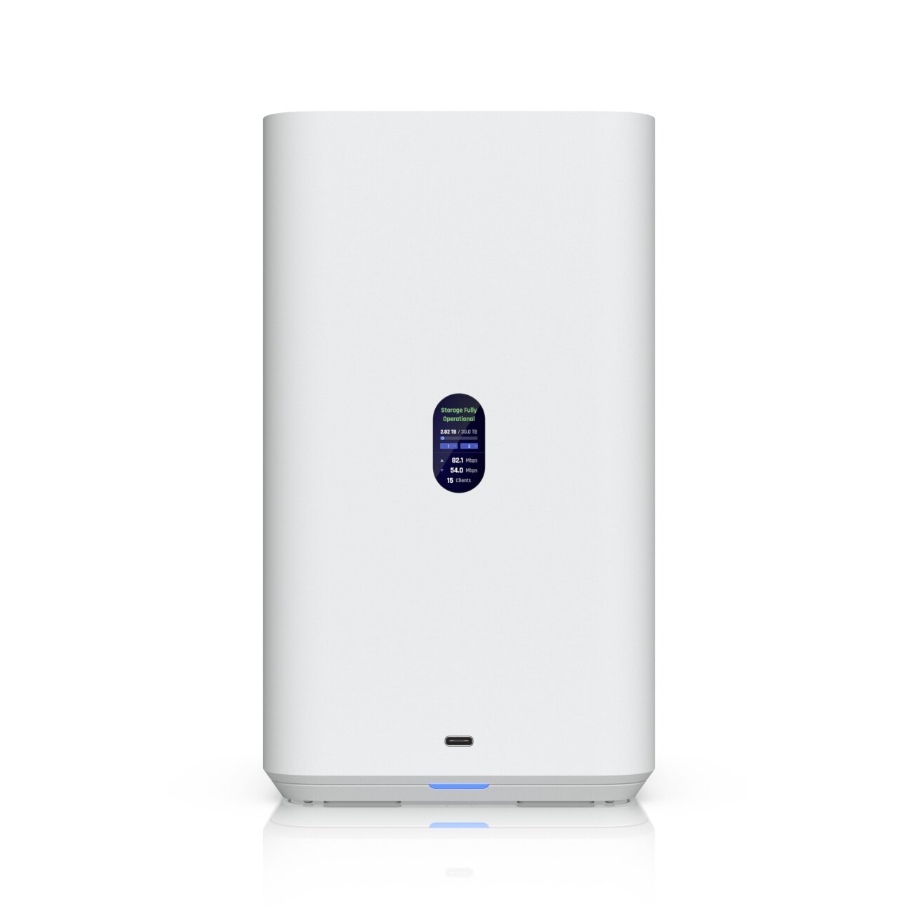 Network attached storage Ubiquiti UNAS-2-W (white, 2-bay, 2.5GbE)