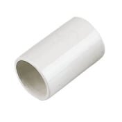 Tiesus sujungimas 40mm vamzdžiams su išplatintu galu, baltas (100) Tiesus sujungimas 40mm vamzdžiams su išplatintu galu, baltas (100)