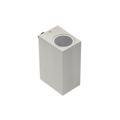 TIAGO Fasadinis bi-directional square light fixture GTV LD-TIAGOGU10D-01KW (white, 2x35W, IP54)