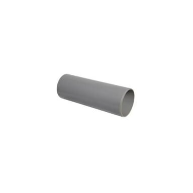 Tiesus sujungimas 16mm vamzdžiams su išplatintu galu, pilkas (100)