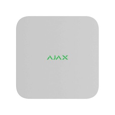 Tinklo vaizdo įrašymo įrenginys Ajax NVR 70934.122.WH (16 kanalų, baltas, HDD iki 16TB, H.265)