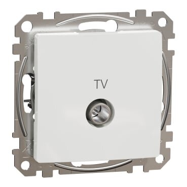 TV socket Schneider Electric Sedna Design SDD111471 (white)