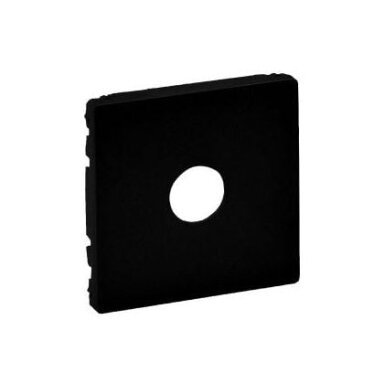 TV socket cover plate Valena Life Legrand 756762 (black)