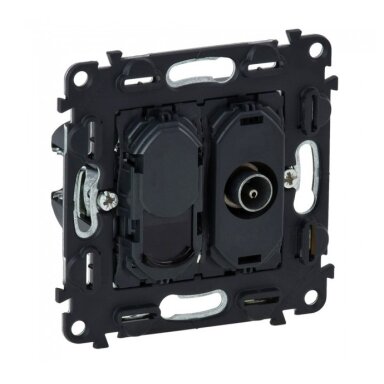 TV socket + computer socket RJ45 mechanism Valena life Legrand 753055