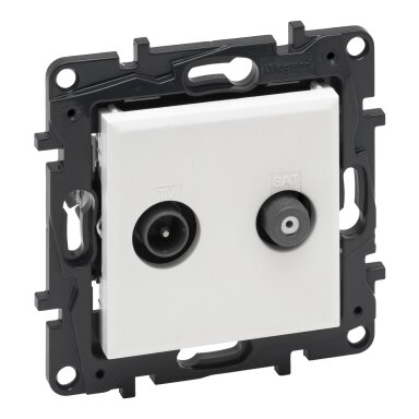 TV / SAT socket Niloe Step Legrand 863183 (white color)
