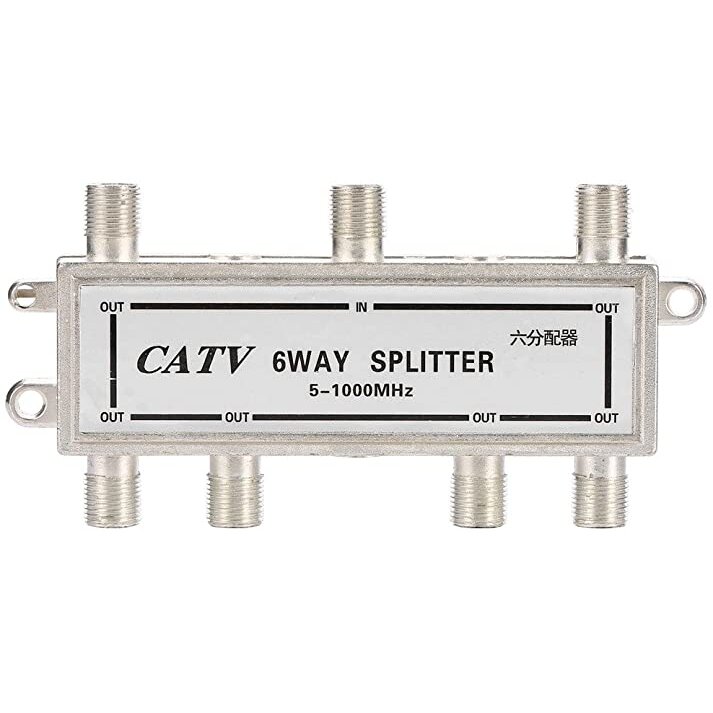 Splitter for TV signal 1 x 6