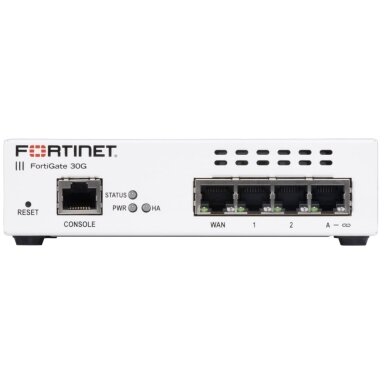 7-port firewall Fortinet FortiGate FS-30G (3.9Gbps, VPN, NGFW)