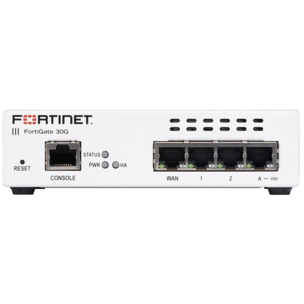 7-port firewall Fortinet FortiGate FS-30G (3.9Gbps, VPN, NGFW)