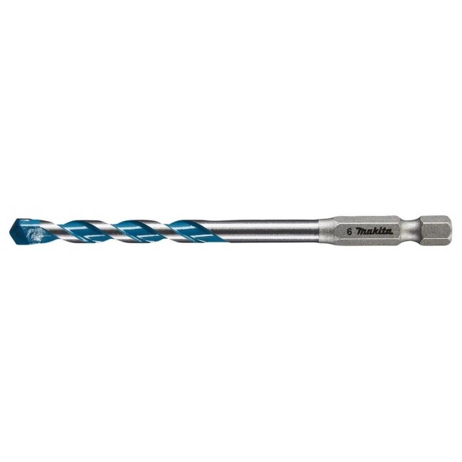 Universalus grąžtas 6x100mm šešiakampis griebtuvas Makita E-14984 (darbinis ilgis 50mm) Universalus grąžtas 6x100mm šešiakampis griebtuvas Makita E-14984 (darbinis ilgis 50mm)