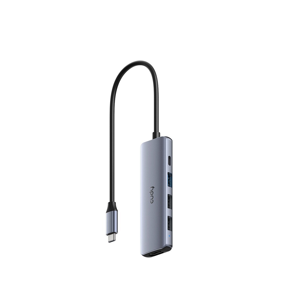 USB Type-C 3.0 šakotuvas CUDY UH405 USB Type-C 3.0 šakotuvas CUDY UH405