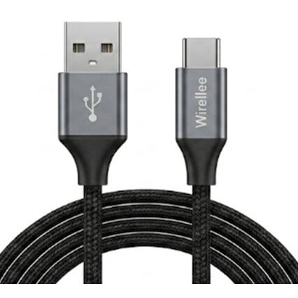 USB-A – USB-C kabelis Wirelle (15W, USB 2.0, 1 m)