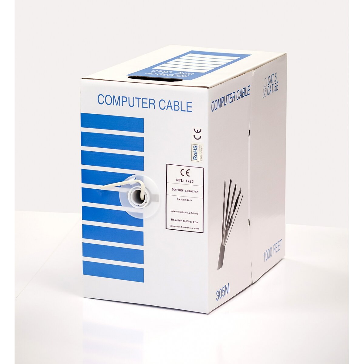 UTP kabelis LTECH CAT6 (305m) (vidaus) UTP kabelis LTECH CAT6 (305m) (vidaus)