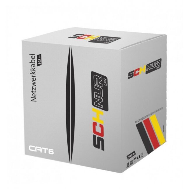 UTP kabelis SCHNUR CAT6 (305m) (lauko) UTP kabelis SCHNUR CAT6 (305m) (lauko)