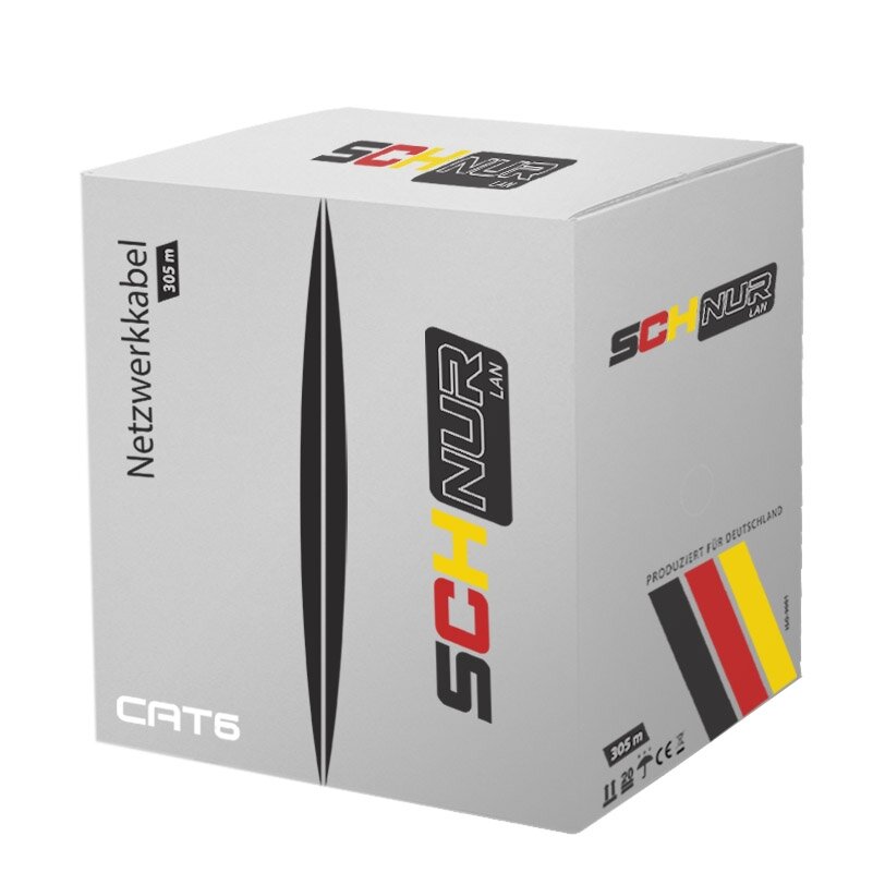 UTP kabelis SCHNUR CAT6 (305m) (vidaus) UTP kabelis SCHNUR CAT6 (305m) (vidaus)