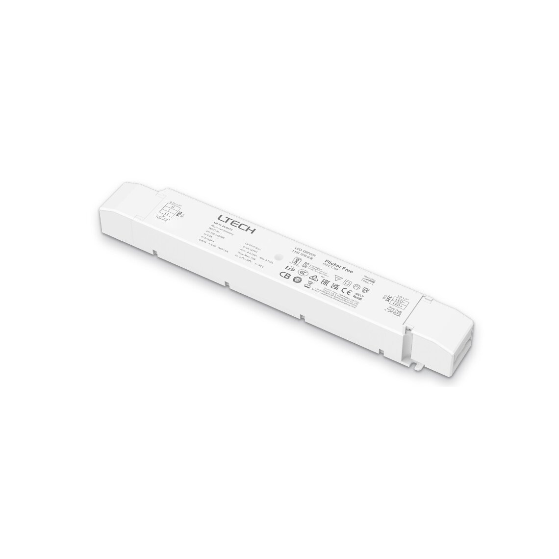 Controllable pulse power supply PUSH-DIM LTECH LM-75-24G1T2 (75W, 3.125A, 24V)