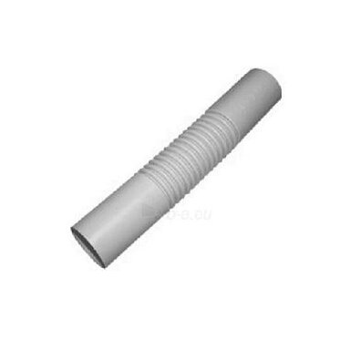 Vamzdelio U-40mm lanksti jungtis, pilka (70)