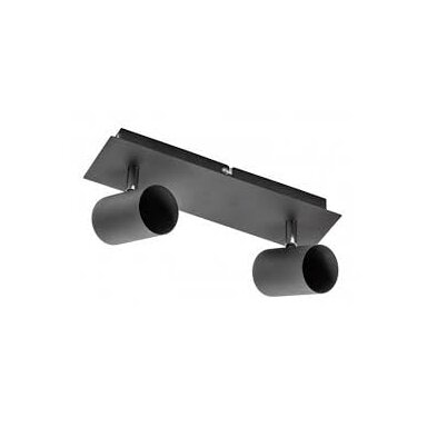 VENETO wall lamp (black, 20W, 2xGU10, IP20) GTV OS-VEN20WO2-10