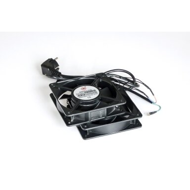 Fans for wall mount rack cabinets